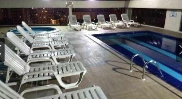Apartamento Tipo Flat Palladium Service São Vicente Exterior photo